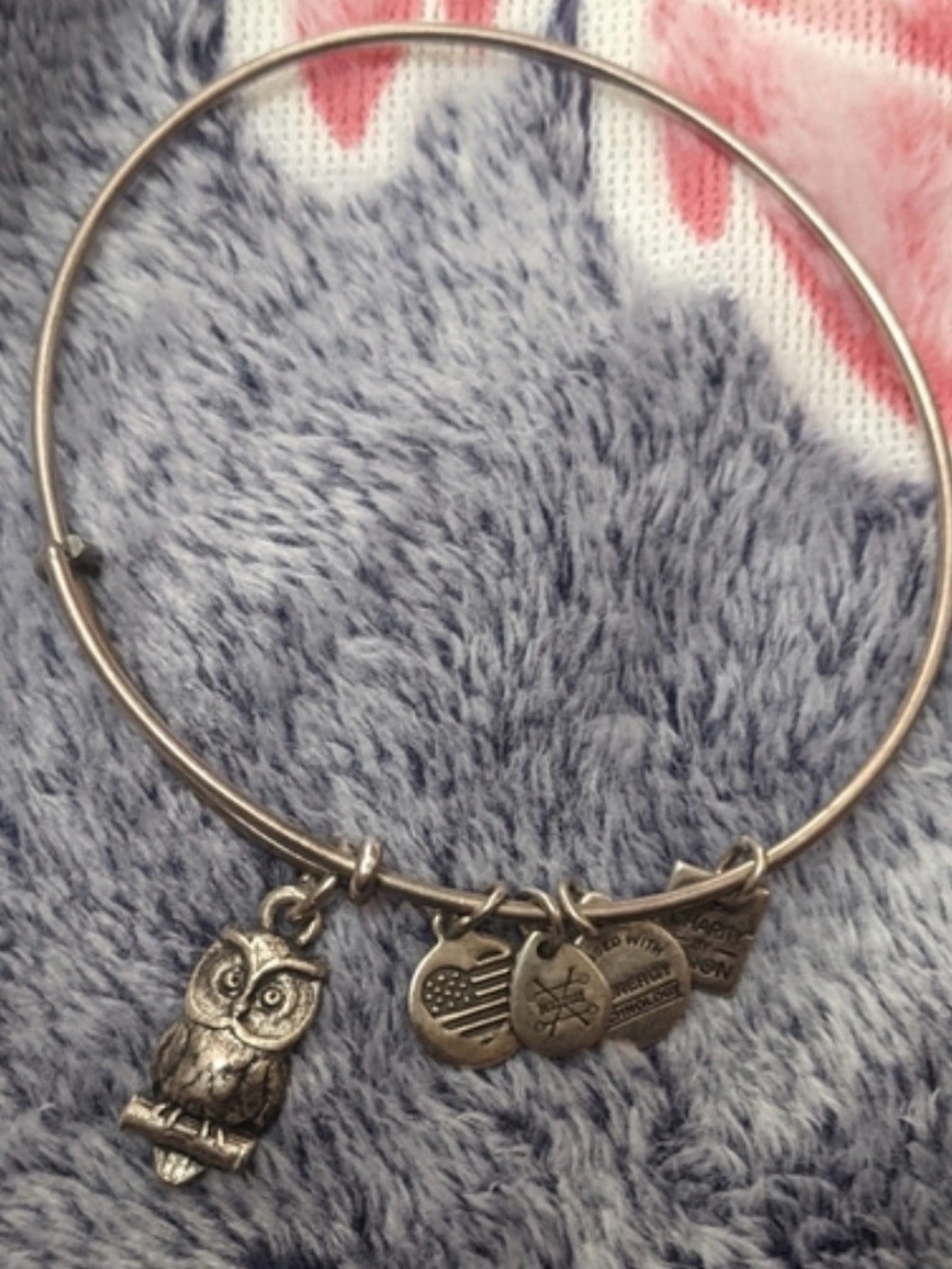 Alex and Ani bracelet owl